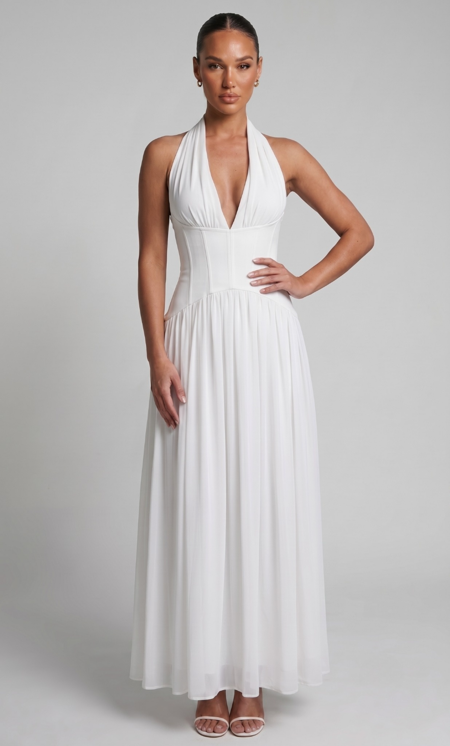 Kontrast Maxikleid