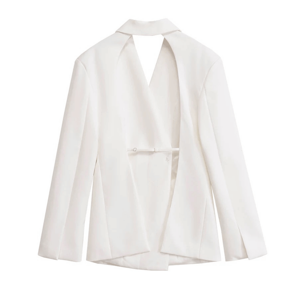 Rückenfreies Blazer-Oberteil