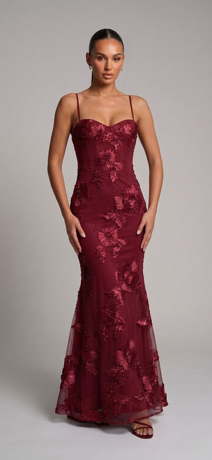Florales Maxikleid