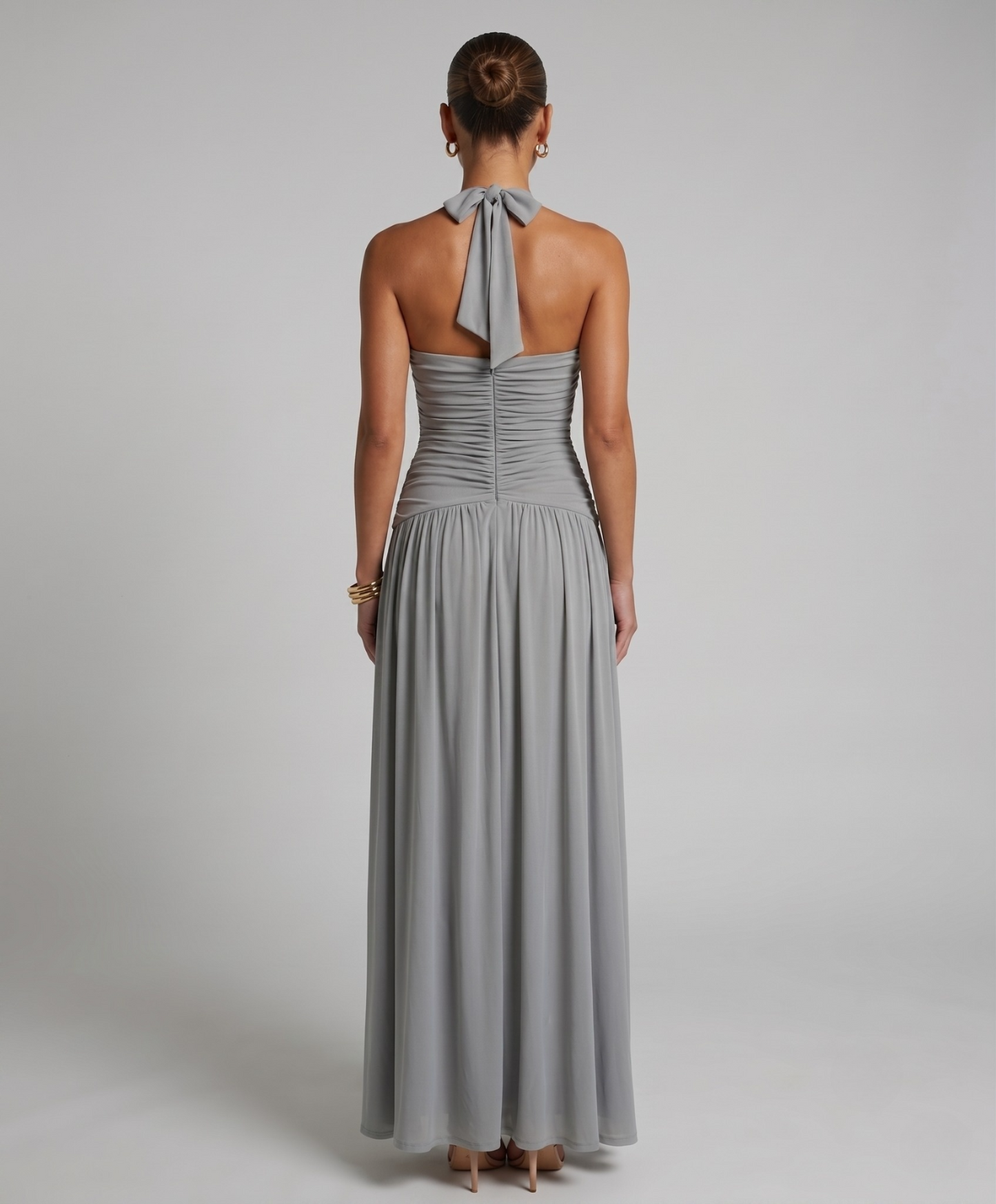 Fließendes Maxikleid