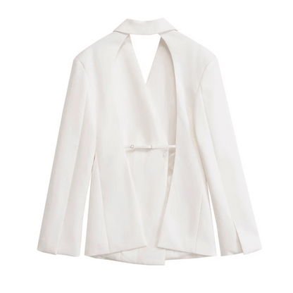 Rückenfreies Blazer-Oberteil