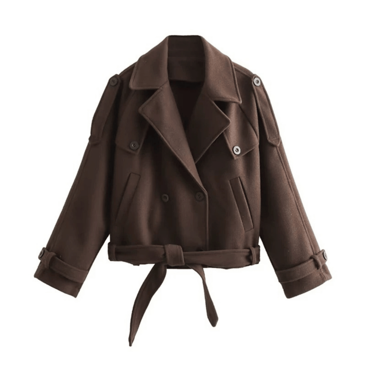 Cleo Cropped Trench – Bestandteil des Raven City Sets