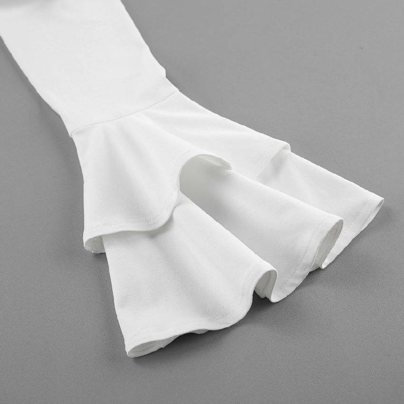 Spitzen Maxikleid