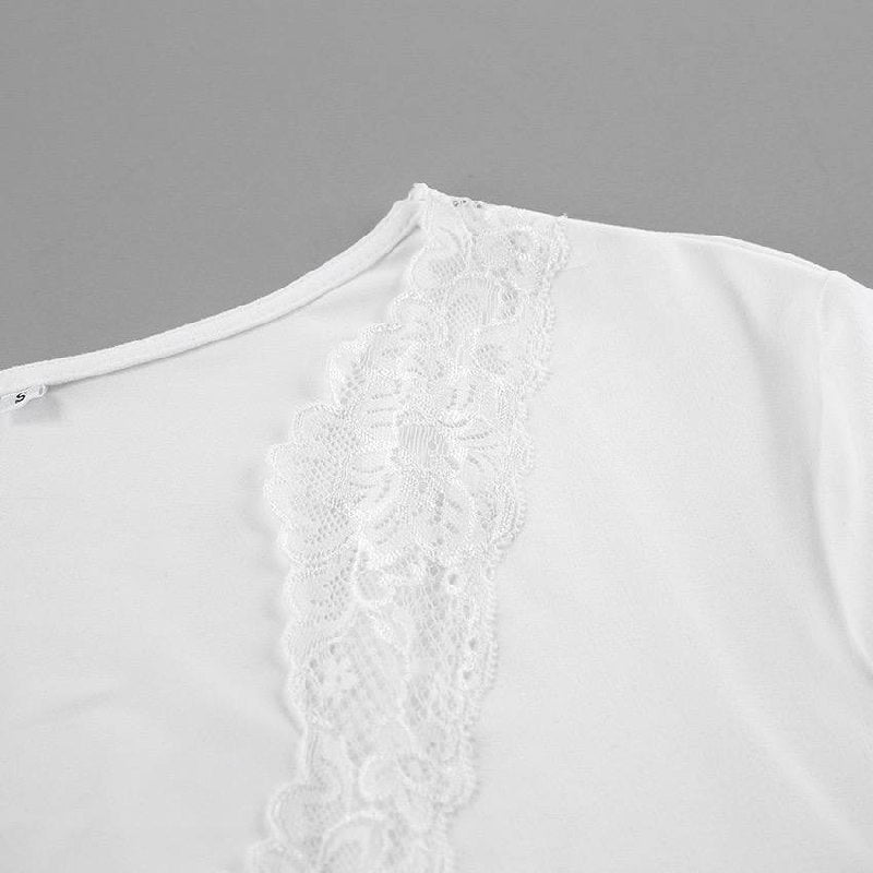 Spitzen Maxikleid