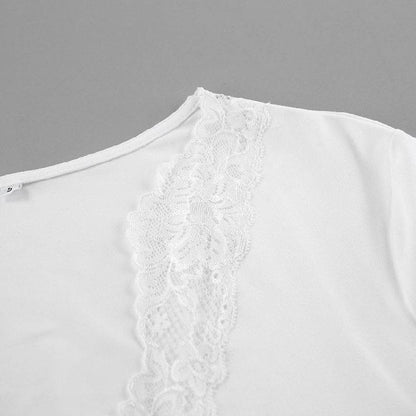 Spitzen Maxikleid