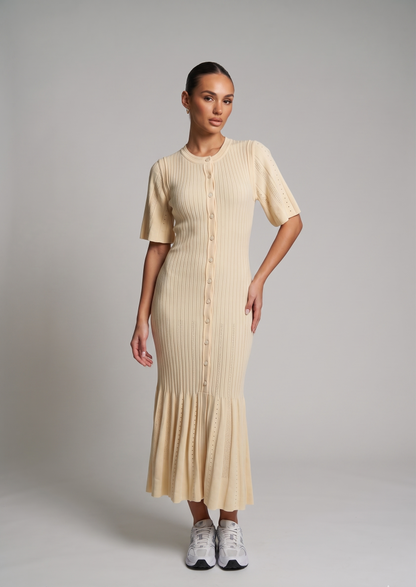 Sommerkleid mit Knopfleiste