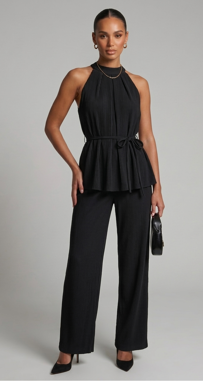 Elegantes Set - Hose und Oberteil