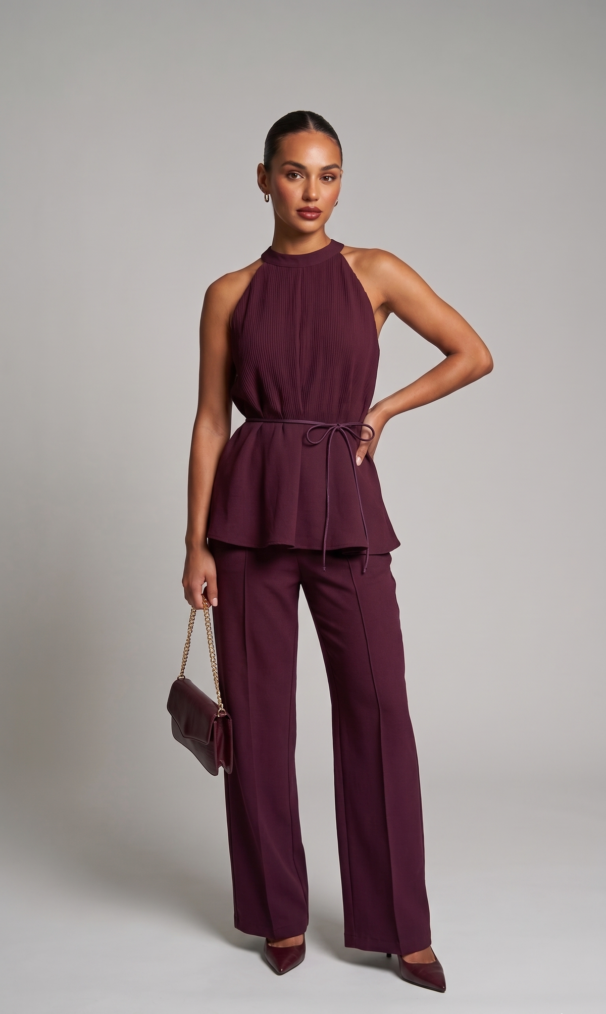 Elegantes Set - Hose und Oberteil