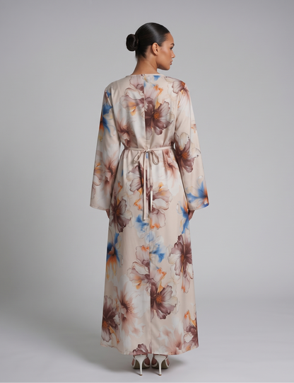 Zartes Blumen Maxikleid
