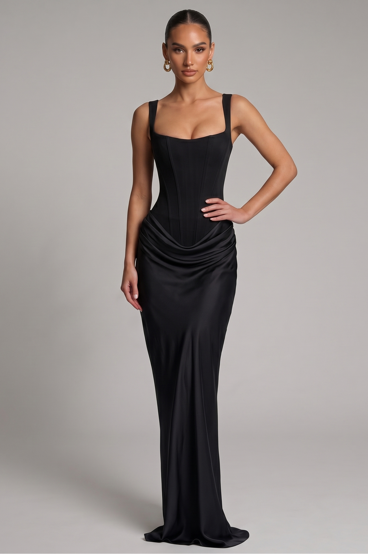 Korsett Maxikleid