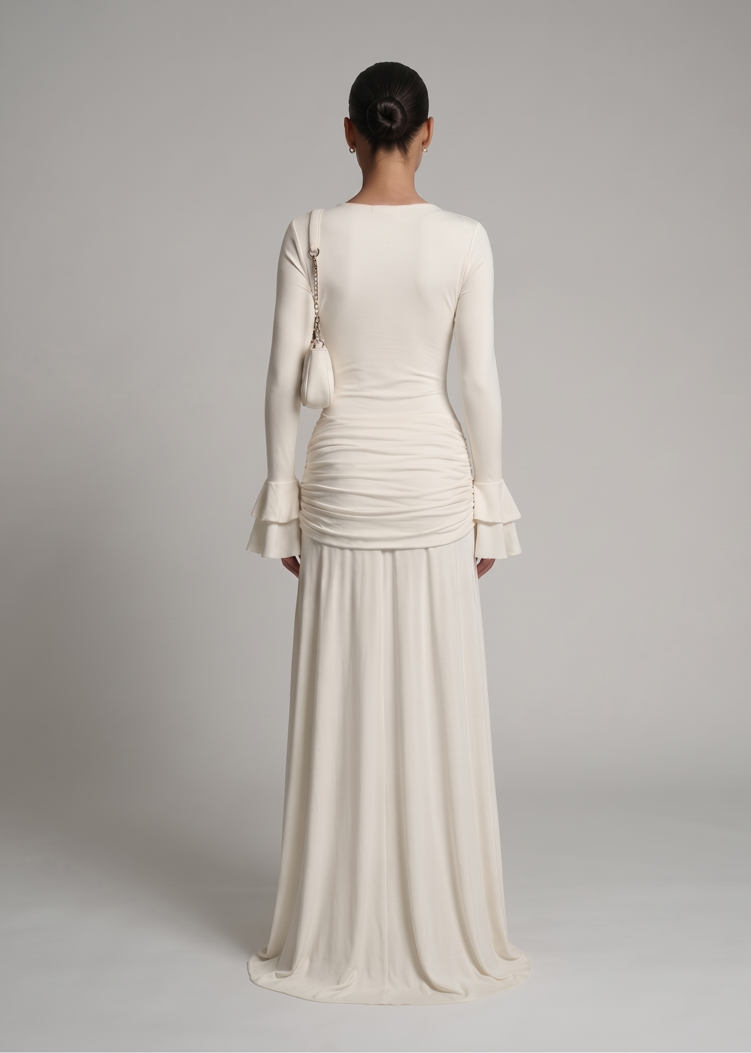Spitzen Maxikleid