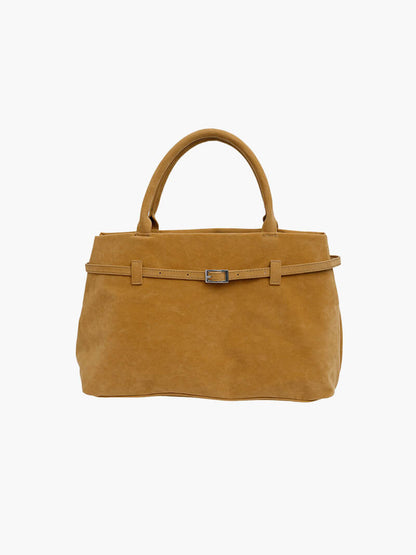 Handtasche in Wildlederoptik